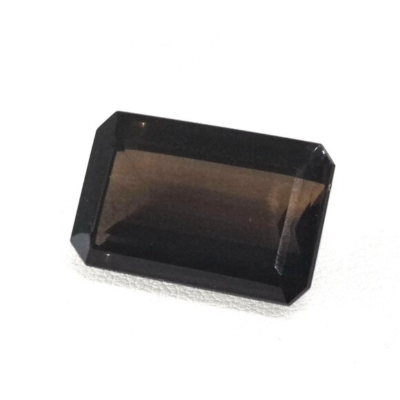 Smoky Quartz Gemstones Set Oval & Rectangular Cuts Emerald and Cabachons LI622 - Picture 15 of 16